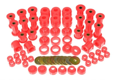 Kit total Prothane 1-2005 para Jeep Wrangler 87-95 - rojo Foto 1 de 3