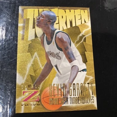 KEVIN GARNETT 1996-97 Skybox Z-Force Zuperman #173 Minnesota Timberwolves - Image 1 of 2