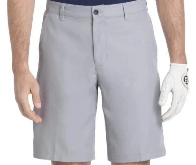 Pantalones Cortos de Golf Izod Talla 32W Ajuste Clásico Control Solar 💦 Absorbentes Plata Níquel Nuevos con Etiquetas Foto 1 de 4