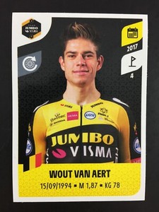 2021 Panini Tour de France Wout Van Aert Sticker #247