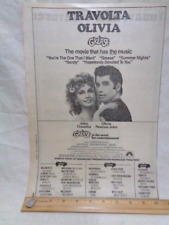 1978 GREASE movie ad from NEWSDAY vintage OLD Long Island theatres !