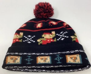 NWOT 2017 Nintendo Super Mario Bros. Beanie Size 14 and Older - Picture 1 of 3