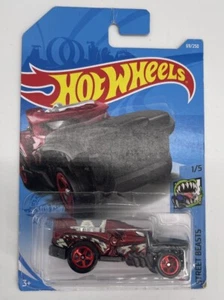 Hot Wheels "HOT WEILER" rot schwarz Street Beasts #1/5 MOC - Bild 1 von 2