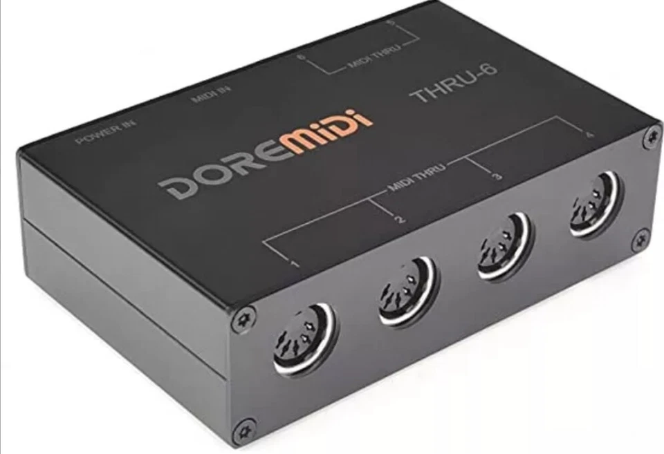MIDI Thru 6 Box USB MIDI Interface - Image 1 of 4