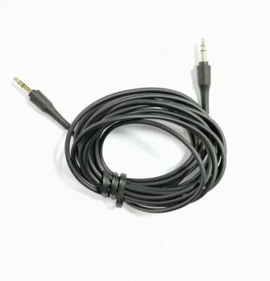 Black 10ft 3.5mm Audio Cable For Philips Fidelio X1 X1S X2 X2HR F1 L2 headphones - Image 1 of 4