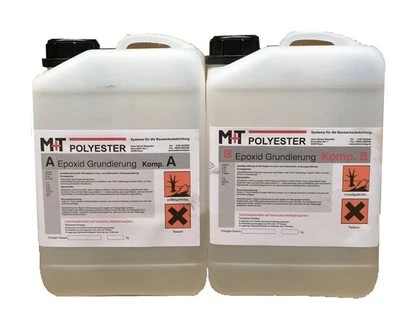 M+T POLYESTER Grundierung Haftvermittler Betonboden Estrichboden DUR 2K Epoxid 6 KG