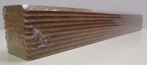 2kTB1- 2 Packs Chamfered Edge Cork 00 Track Bed Underlay 10 x 450mm x 45mm x 5mm - Picture 1 of 12