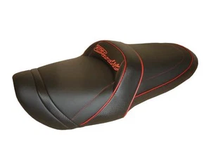 SUZUKI BANDIT 1200 1995-1999 Top Sellerie Deluxe seat Comfort Black Red Sport - Picture 1 of 1