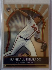 2011 Topps Finest Randall Delgado RC Atlanta Braves #62