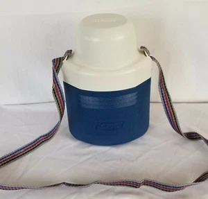 Coleman Blue & White Small Cooler Shoulder Strap and Lid #5516 - Picture 1 of 2