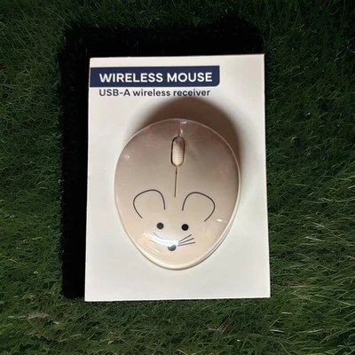 Vivatar - Wireless Mouse - USB-A Receiver - Cute - Shaped Like Mouse - Image 1 of 2