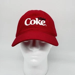 Baseballkappe Mütze Diet Coke rot bestickt Logo Coca Cola Baumwolle verstellbar neu mit Etikett - Bild 1 von 6