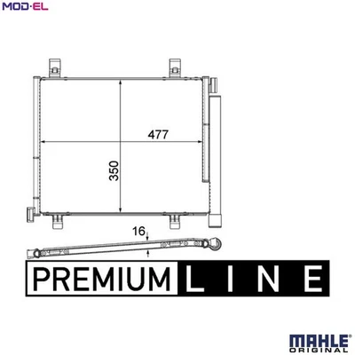 CONDENSER AIR CONDITIONING AC 747 000P FOR SKODA VW SEAT CPGA/CHYB/CHYA 1.0L UP! - Image 1 of 4