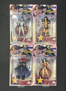 DC Direct Wonder Woman serie completa di 4 action figure 2007 MISB - Foto 1 di 9