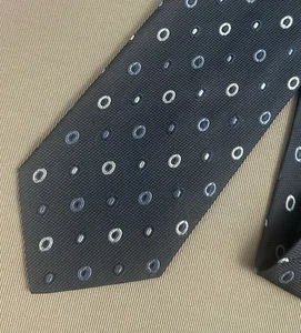 KENZO HOMME TIE - Blue 100% SILK - Made in Italy - Picture 1 of 14