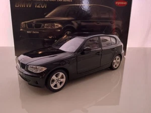 Kyosho Bmw 120I 1er E87 schwarz 1/18 Minicar - Bild 1 von 12