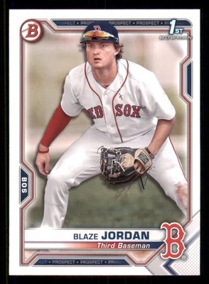 2021 Bowman Prospects #BP71 Blaze Jordan - Image 1 of 2