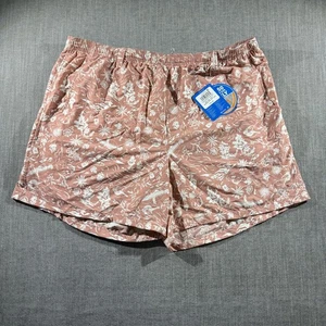 Columbia PFG Shorts Mens 2XL Pink Fishing Print Omni-Shade UPF 50 Swim Trunks - Picture 1 of 9