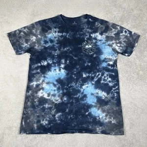 Roark Shirt Mens Large Tee Fear The Sea Tie Dye Surfer Blue Gray Surf - Picture 1 of 14