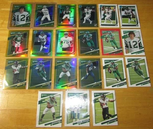 2021 Donruss NY Jets Team Set Lot Premium Gold Press Proof Joe Namath, Z. Wilson - Picture 1 of 8