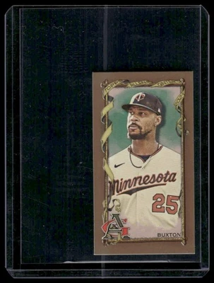 2023 Topps Allen & Ginter #98 Byron Buxton Mini Gold Border - Image 1 of 2