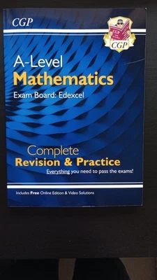 Edexcel A Level Mathematics Revision Workbook - Image 1 of 3