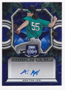 2023 Elite Extra Ashton Hidden Gems Izzi Seattle Mariners Autograph Auto Card - Picture 1 of 1