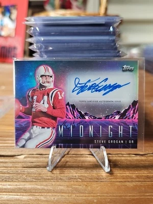 New England Patriots Legends 4 Card Lot - Grogan Bledsoe Fryar Vinatieri - Autos - Image 1 of 4