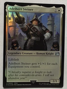 Adelbert Steiner U FINAL FANTASY 3 casi nuevo - Imagen 1 de 2