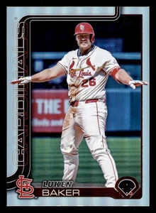 Actualización Topps 2025 lámina arco iris #US153 Luken Baker St Louis Cardinals - Imagen 1 de 2