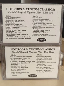 Hot Rods & Custom Classics 2-Cassette Tape (#2 & 3 Only) Rhino PROMO - Picture 1 of 1