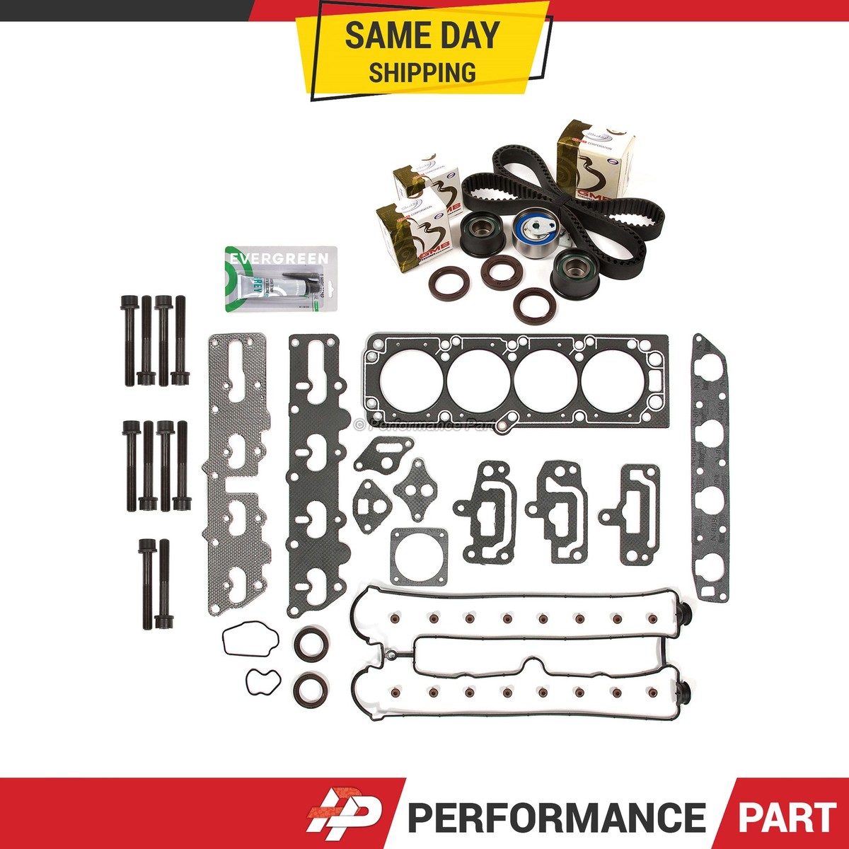 Head Gasket Set For 92-95 Honda Passport & Isuzu Rodeo/Trooper 3.2L SOHC 6VD1 | Complete Cylinder Kit