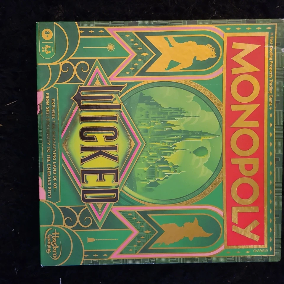 Hasbro Gaming - Monopoly Wicked Table Top Game Board Game