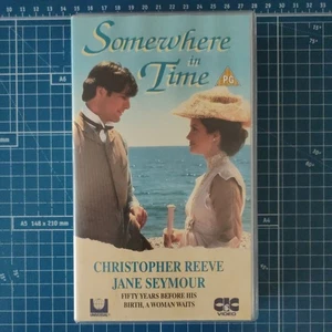 Irgendwo in der Zeit - Christopher Reeve, Jane Seymour (PAL VHS) CIC Ed. mit Koffer - Bild 1 von 5