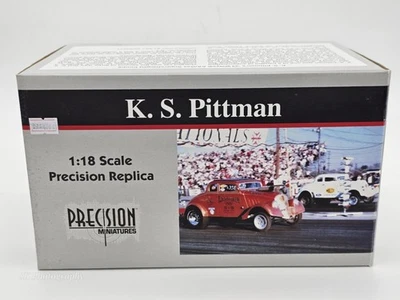 Precision 1933 Willys Gasser Diecast Car 1:18 K.S. Pittman - Image 1 of 4