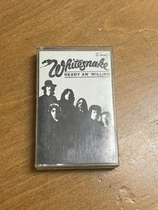 Whitesnake - Ready An' Willing (Cassette Tape) Rock 80s - Picture 1 of 4