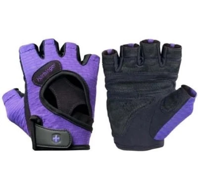 New Harbinger Women's Flex Fit Weight Exercise Workout Gloves - Size M Purple - Image 1 of 2