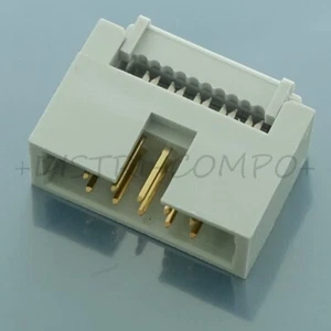 Connecteur HE10 10 points mâle à sertir câble plat 2.54mm - Imagen 1 de 1