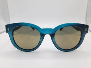 Occhiali da sole Cateye blu Planet Clarita BP16040 blu e marrone da donna sostenibili - Foto 1 di 2