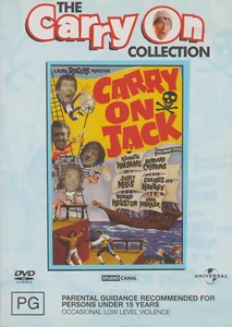 Carry on Jack (DVD, 1963) - VERY GOOD - Free Post - Region 4 - Picture 1 of 2