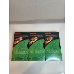 NEW RCA Set of 3 T-120 6 Hour Video Tapes - Picture 1 of 4