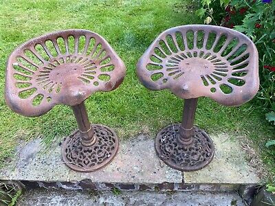 Tractor Stools/tractor/livestock/garden Chairs Vintage Cast Iron • 4.99£