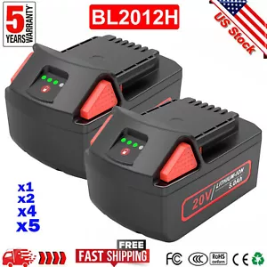 For Ingersoll Rand IQV20 BL2012H 20V 5.0Ah Lithium Ion Battery Cordless Power US - Picture 1 of 22