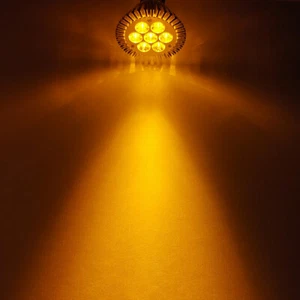 21W Yellow 585nm~590nm PAR30 LED Lamp Light Bulb Therapy Plant Aquarium E26 E27 - Picture 1 of 6
