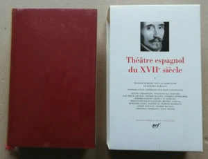 Théâtre espagnol du XVIIè Siècle T I éd Bibliothèque la Pléiade 1994 - Picture 1 of 4