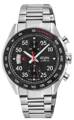 Gevril Men's 48310B Ascari Chronograph Swiss Automatic SW 500 MVMNT Watch - image 1 of 4