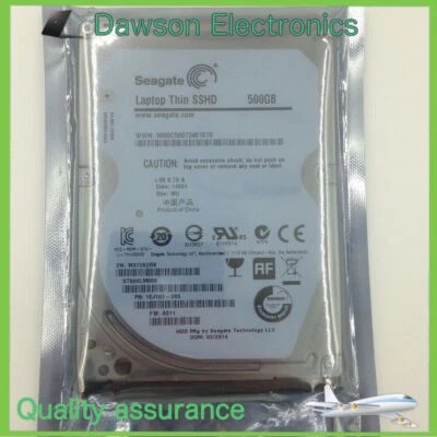 ST500LM000 New Seagate 2.5'' SSHD Gen3 SSD Hybrid 500GB Hard Drive 7mm SATA  - Image 1 of 3