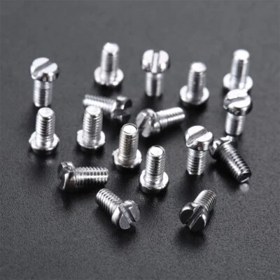 100PCS Feed Dog Teeth Screws Industrial Sewing Machine Spare Parts Metal Len 8mm - Image 1 of 4