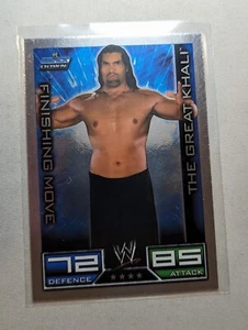 2008 Topps WWE Slam - The Great Khali - Finishing Move - FOIL - LP - Foto 1 di 1