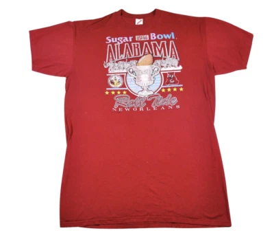 Camisa Sugar Bowl Vintage Alabama Crimson Tide Talla X-Grande Foto 1 de 4